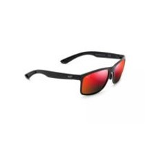 Maui Jim® USA, Inc. Huelo Sunglasses-Black/Hawaii Lava™ Red