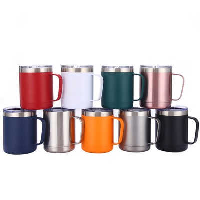 Custom 10OZ Stainless Steel Promotional Tumblers with Handle