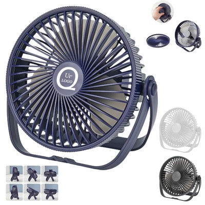 6 Inch Portable Usb Small Table Fan