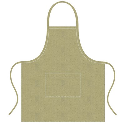 Deluxe Apron 28"x32" with pockets-Square corner -100% Natural Cotton Canvas