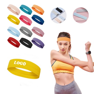 Anti-Skid Elastic Sport Headband Sweatband