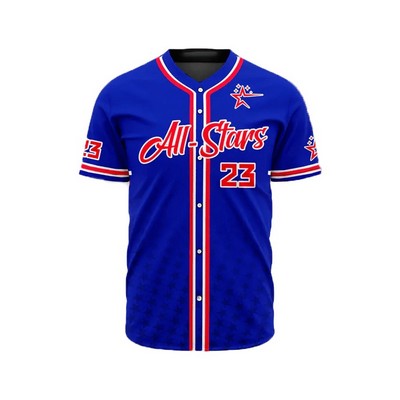 Custom Sublimated Replica Fan Baseball Jersey