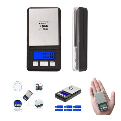 Portable Digital Pocket Scale with Batteries