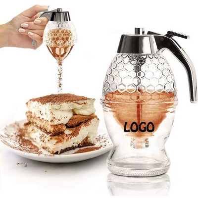 200Ml Glass Honey Dispenser