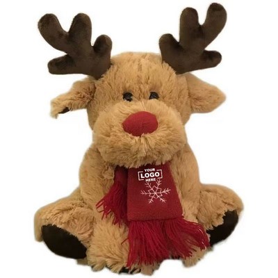 Plush Christmas Deer Doll for Kids Gift