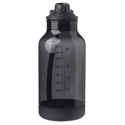 Plastic Sports Bottles with Capacity Markings 64 oz