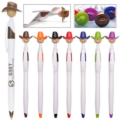 Cowboy Smiley Pen