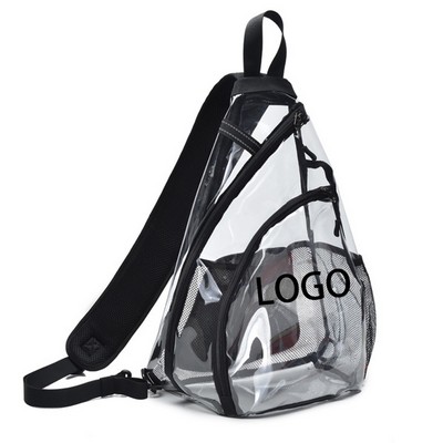 Clear Sling Bag Transparent Pvc Crossbody Bag Shoulder Bag