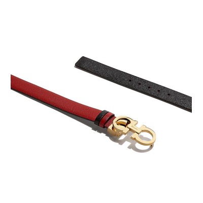 Salvatore Ferragamo Reversible And Adjustable Gancini Belt