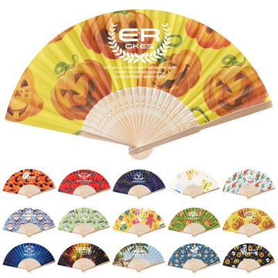 Foldable Bamboo Paper Fan