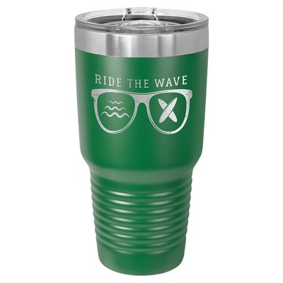 Green Polar Camel Ringneck 30 oz Tumbler w/Slider Lid