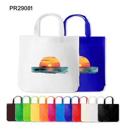 Heat Sealed Non-Woven Promotional Tote Bag