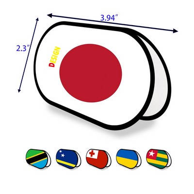 70cm x 120cm Flag Oval Advertising Stand