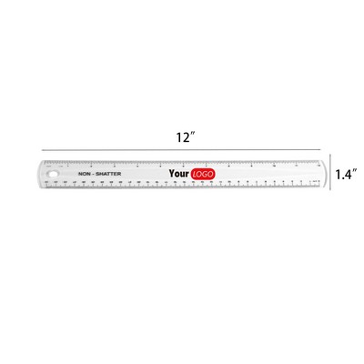 12 Inches Flexible Clear Ruler