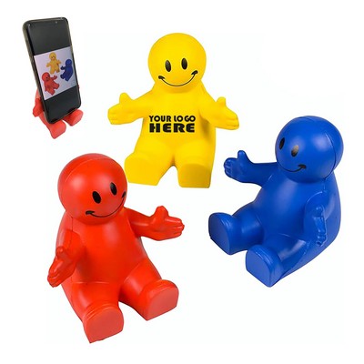 Smile Face Stress Reliever Phone Holder