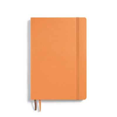 A5 Medium Softcover Notebook - Apricot, Ruled Pages