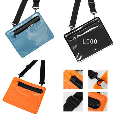 PVC Zip Waterproof Crossbody Belt Bag