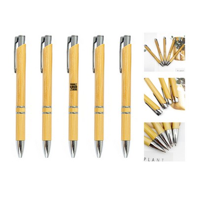 Eco-Friendly Bamboo Ball Pen | Sustainable Writing Tool