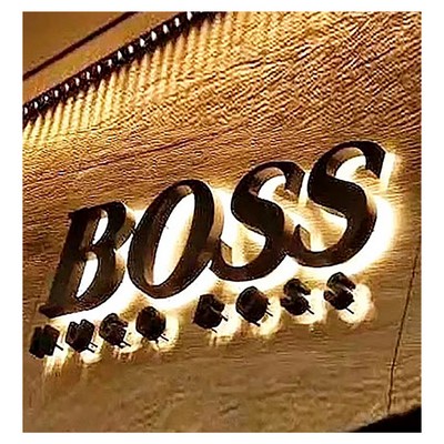 Stainless Steel Backlit Sign LED Word Sign