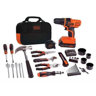 Black & Decker 20V Max Drill & Home Tool Kit, 68 Piece