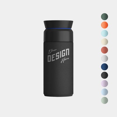 12 oz Ocean Bottle® Recycled Stainless Steel Vacuum Insulated Brew Flask