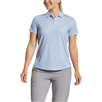 FootJoy® Women's Speckle Short Sleeve Print Shirt