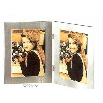 Picture Frame Collection Simple Silver (5"x7" Double)