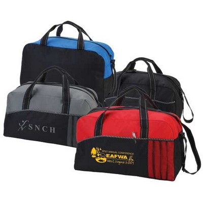 Travel Duffel Bag w/ Webbed Carry Handles