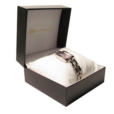 Elegant Watch Box w/ White Pillow