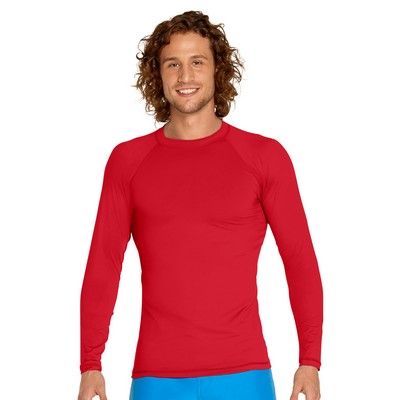 Wet Effect® Adult Long Sleeve Rash Guard Shirt UPF 50+