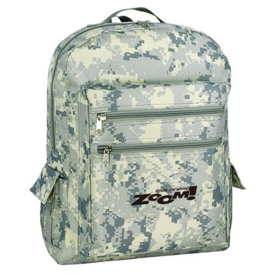 Poly Digital Camo Fashion Backpack