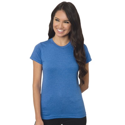 Junior Bayside® Fine Jersey Crew Tee Shirt