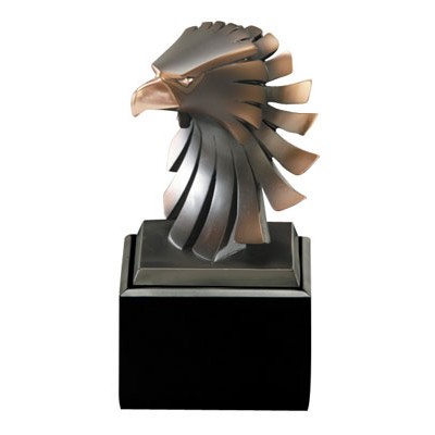 Bronze Eagle Head Award, 7"H