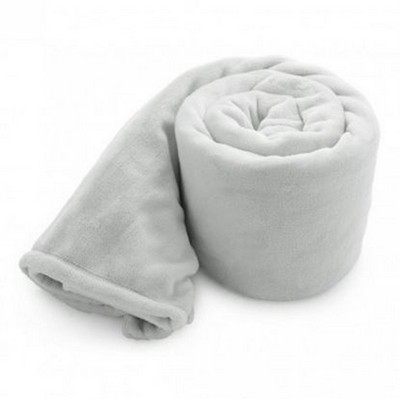 Baby Cloud Mink Touch Baby Blanket - Pure White (Overseas)