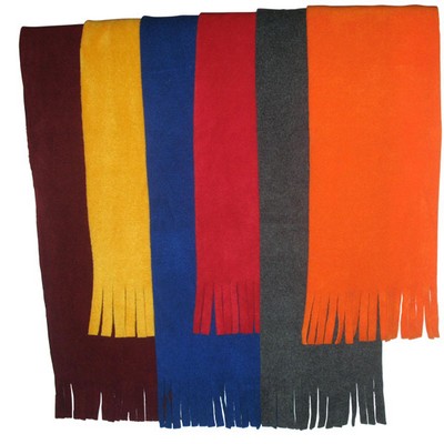 Canadian Made Premium Tassel Fleece Scarf