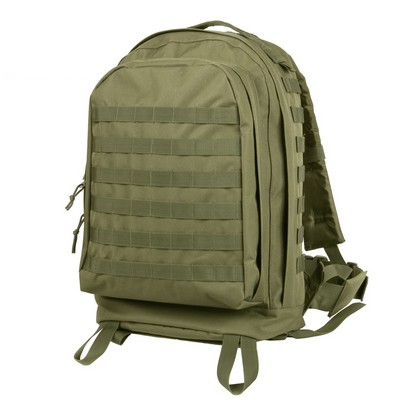 Olive Drab Green M.O.L.L.E. II 3 Day Assault Pack