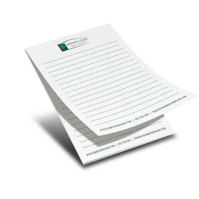 25-Sheet Stik-Withit® Adhesive Notepad w/ Pastel Paper (4"x6")