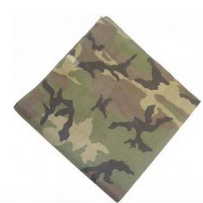 Woodland Camouflage Bandanna