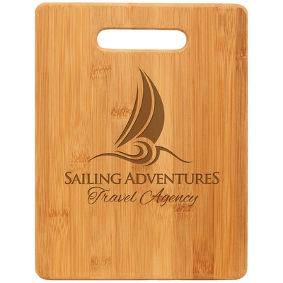 11.5" x 8.75" Bamboo Rectangle Cutting Board