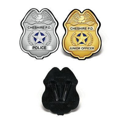 Plastic Police Custom Badge