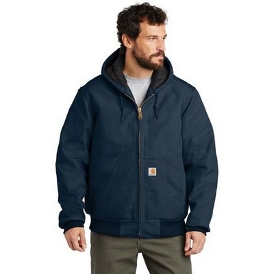 Carhartt® Quilted-Flannel-Lined Duck Active Jacket