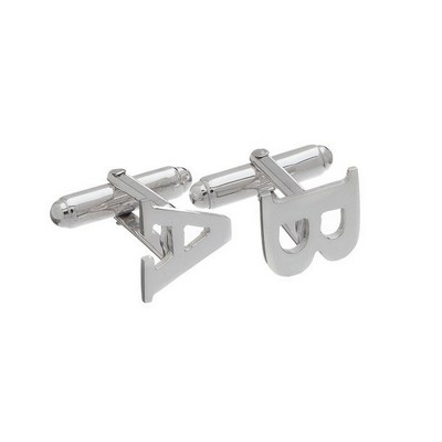 Alphabet Letters Cuff Links