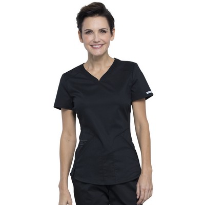 Cherokee - Workwear Revolution - Women's V-Neck Top