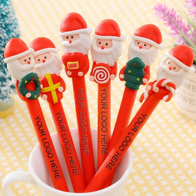 Christmas Ball-point Pen Christmas Promotional Free Gift