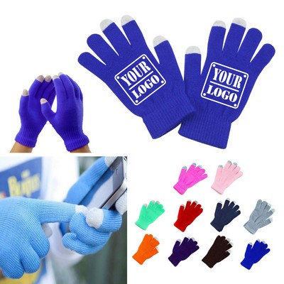 3-Finger Touch Screen Gloves