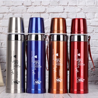 304 Stainless Steel Armored Bullet Vacuum Sports Bottle