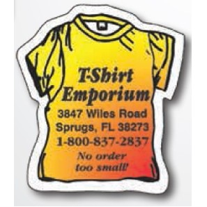 T-Shirt Shaped Indoor Magnet (2 13/16"x2½")