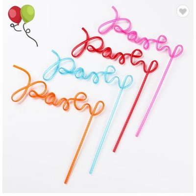 Party Decoration Crazy Straws