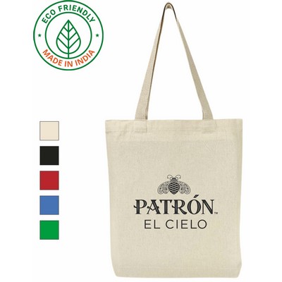 Trade Show Tote Bag Eco Friendly Canvas Natural Handle