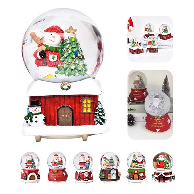 Christmas Decorations Snow Crystal Balls